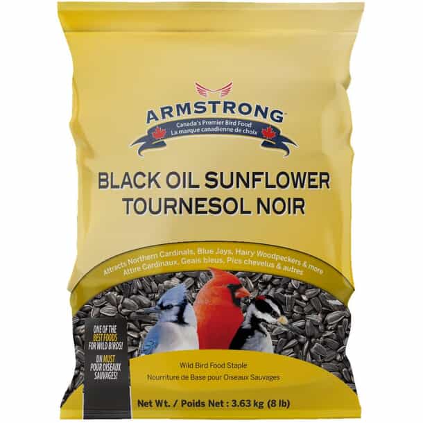 ARMSTRONG Easy Pickens Black Oil Sunflower Bird Seed Home Hardware