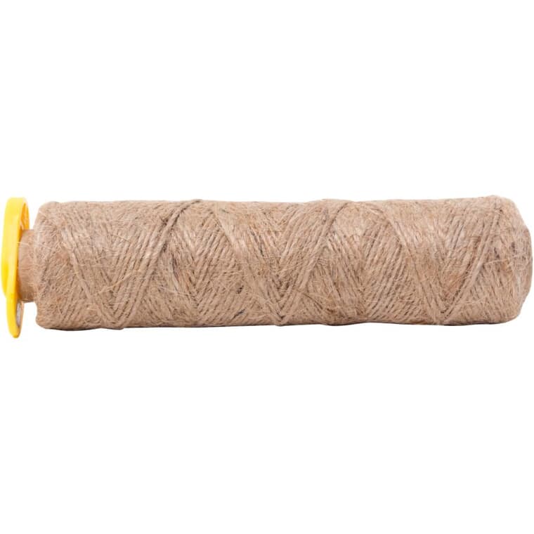 250' Natural Fine Jute Twine with Cutter