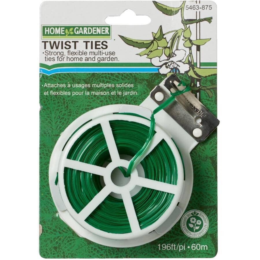 10m Green Wire Ties for Gardening Home and Office Details about   Heavy Duty Plant Twist Ties 