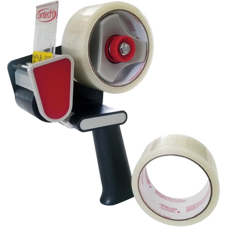 Packing & Sealing Tape Dispenser - with 2 Rolls