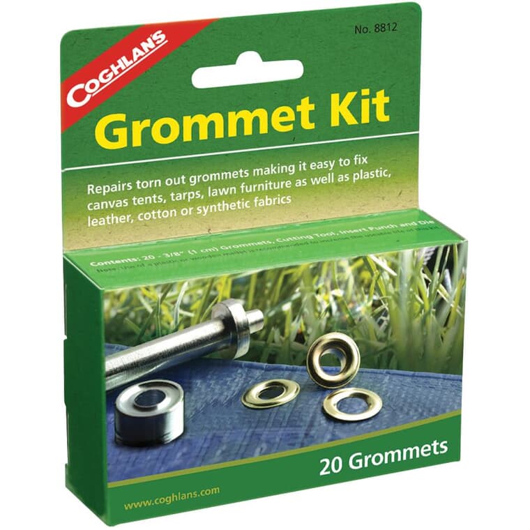 20 Pack 3/8" Grommet Kit
