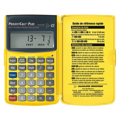Calculated Industries Project Plus Calculator Home Hardware