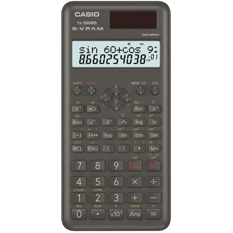 Calculatrice scientifique avec 229 fonctions (FX-300MS)