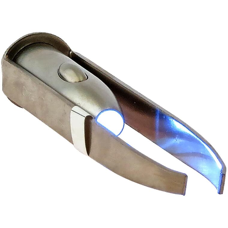 Stainless Steel Tweezers - with LED Light