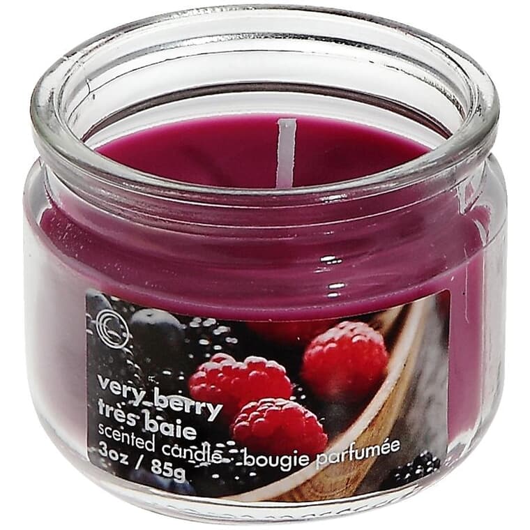 Very Berry Jar Candle - 3 oz