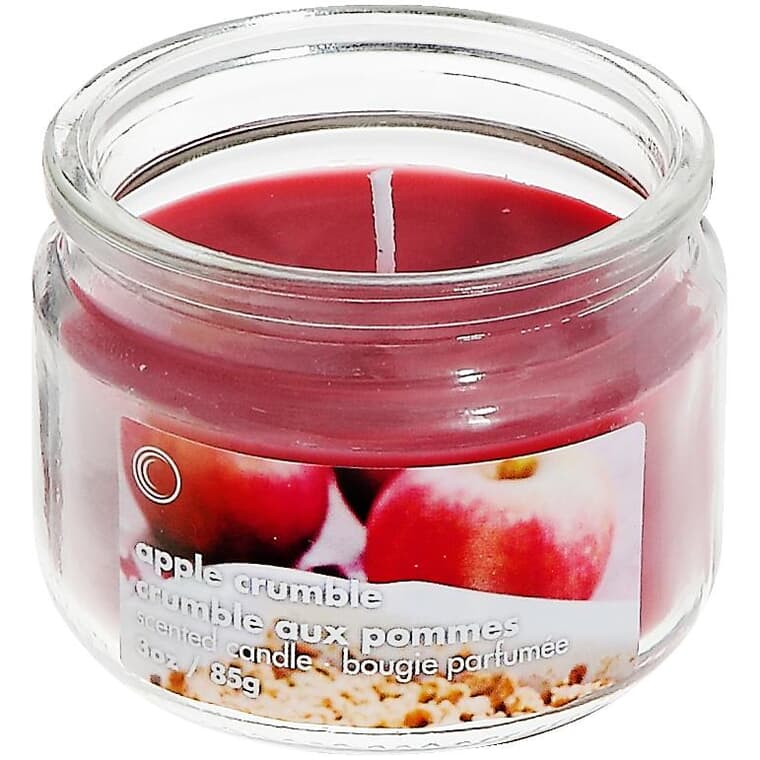 Apple Crumble Jar Candle - 3 oz