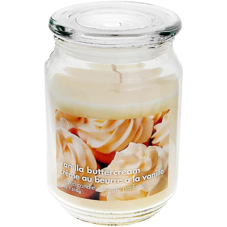 Vanilla Buttercream Jar Candle - 18 oz