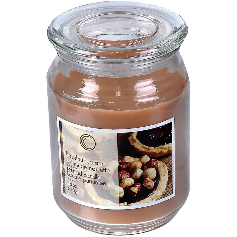 Hazelnut Cream Jar Candle - 18 oz