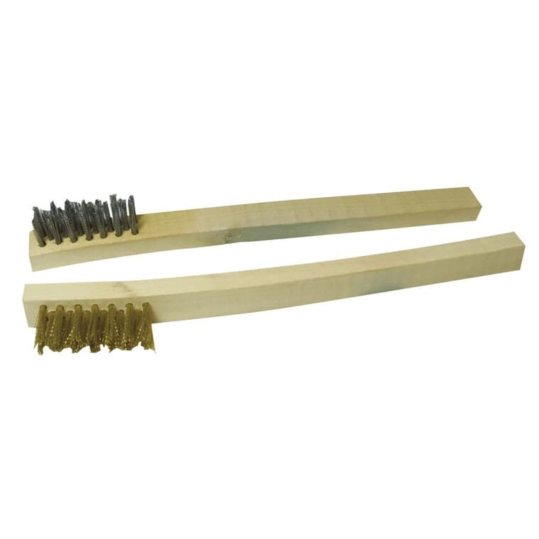 Mini Wire Brushes - 2 Pack