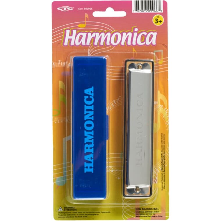 Harmonica - 5", Assorted Colours