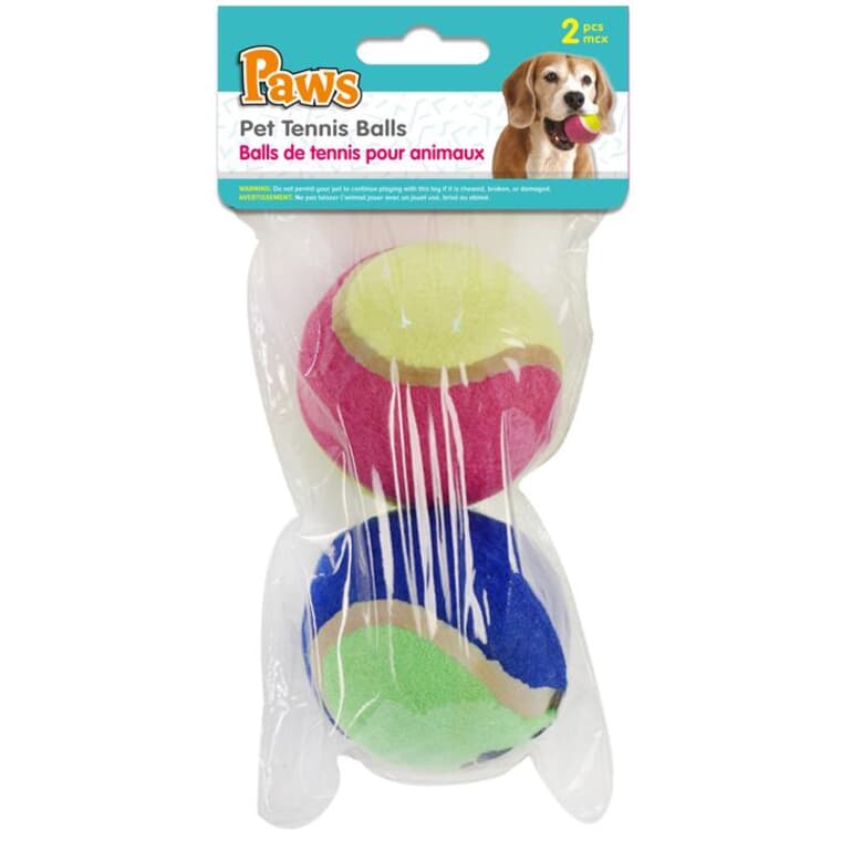Pet Tennis Balls - 2 Pack