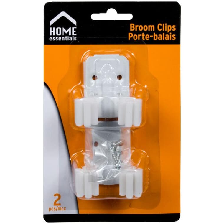 Broom Clips - 2 Pack