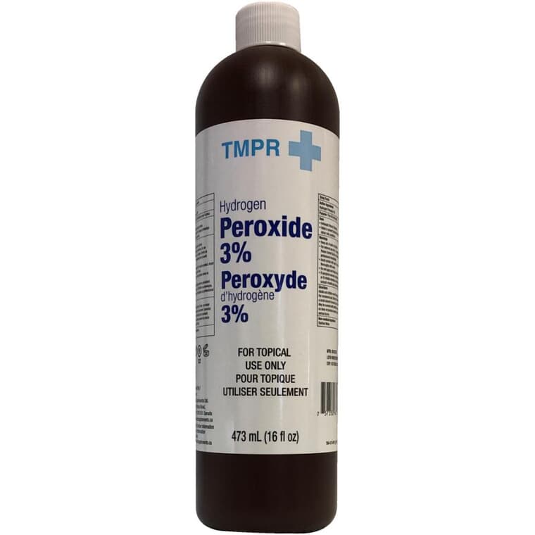 Peroxyde d'hydrogène pour premiers soins, 473 ml