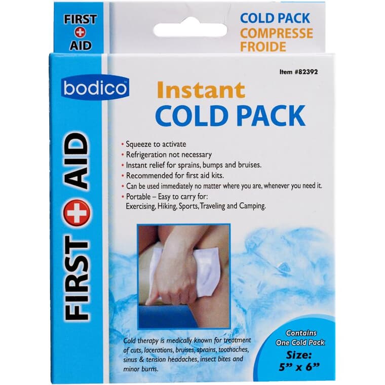 First Aid Instant Cold Pack - 5" x 6"
