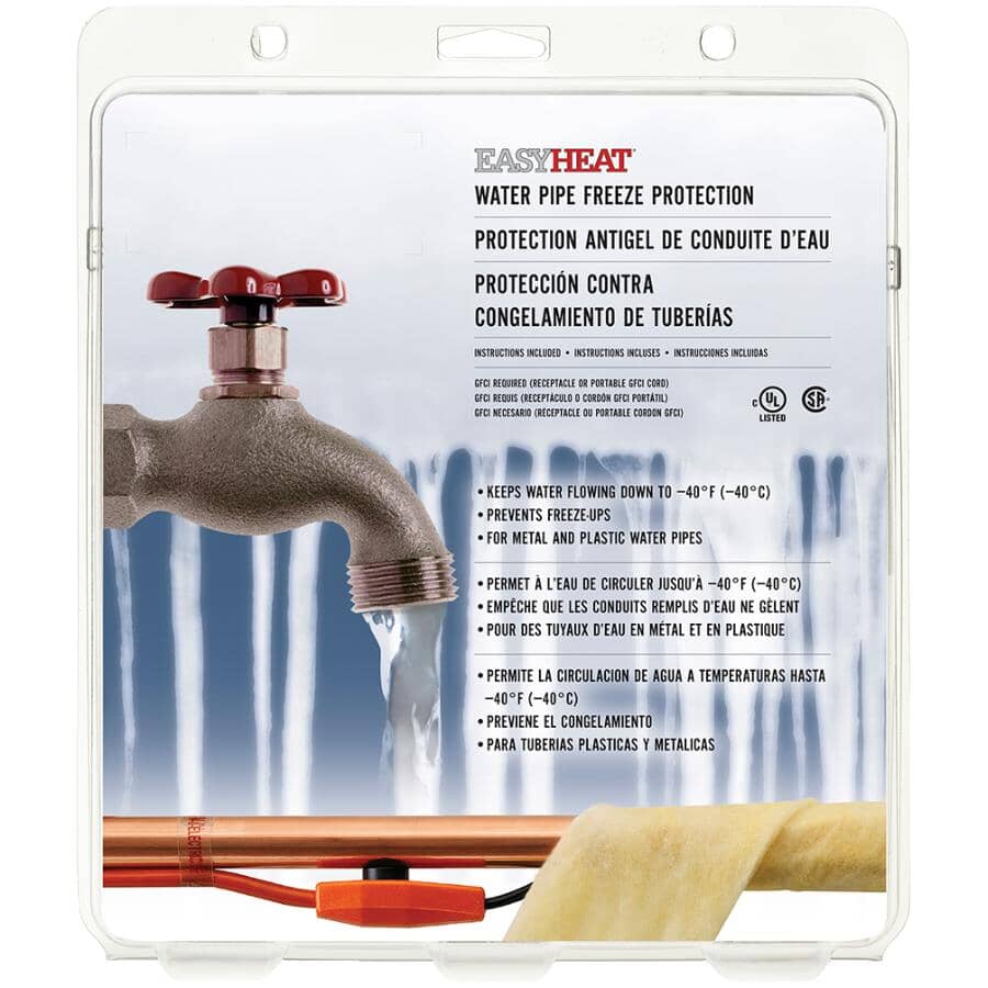 EASYHEAT Pipe Heating Cable Home Hardware