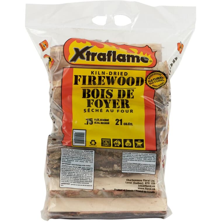 Kiln Dried Firewood - 0.75 cu. ft.