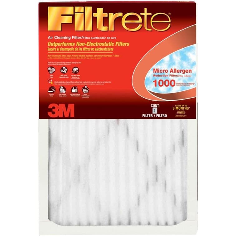 Furnace Filter - 1" x 10" x 20"