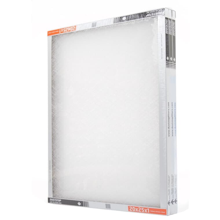 Furnace Filters - 1" x 20" x 25", 3 Pack