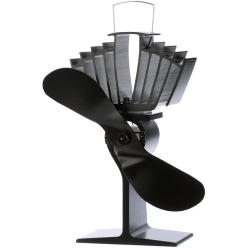 Ecofan Airmax Heat Powered Stove Fan (Black Blade) | Home Hardware