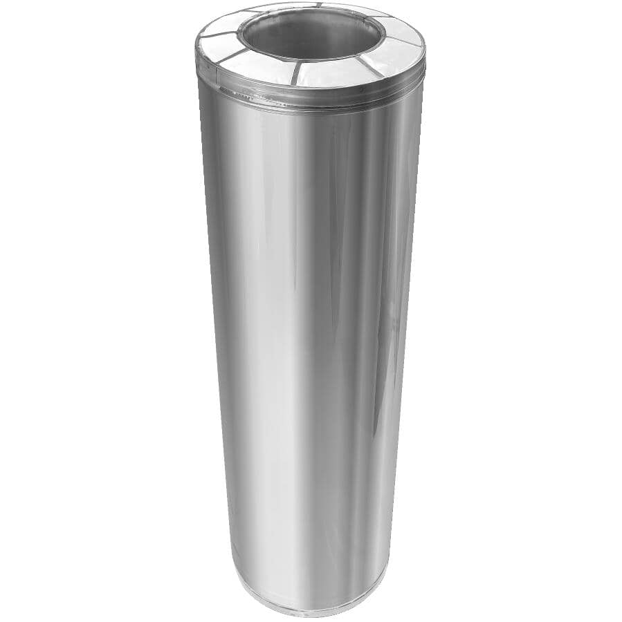 Tuyau De Cheminée Inox Selkirk Ultra Temp – 6 Pouces De Diamètre, 36 Pouces De Long