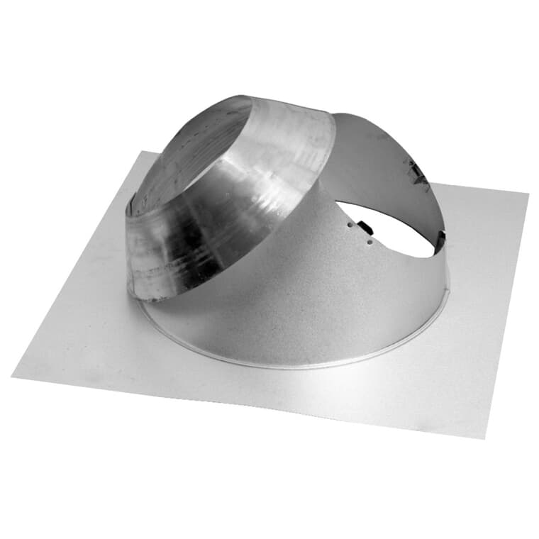 6" Insulated Galvalume Roof Flashing - 7/12 - 12/12 Pitch, 2" Insulation