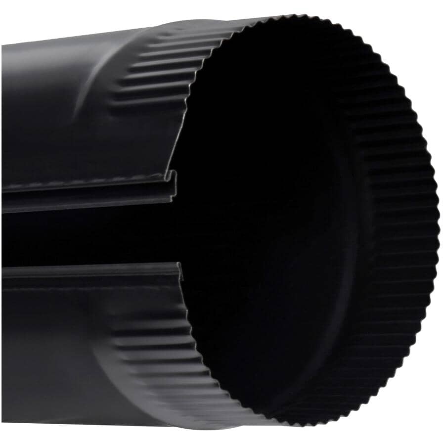 Imperial BM0039 Stove Pipe, Steel, Black - Traditional - Heating And