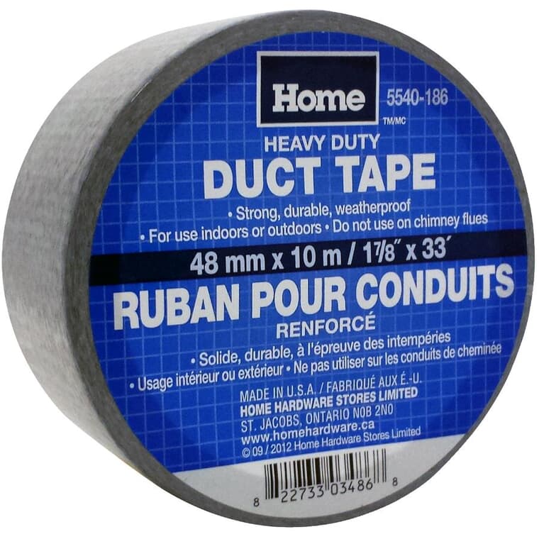Duct Tape - 48 mm x 10 m, Grey