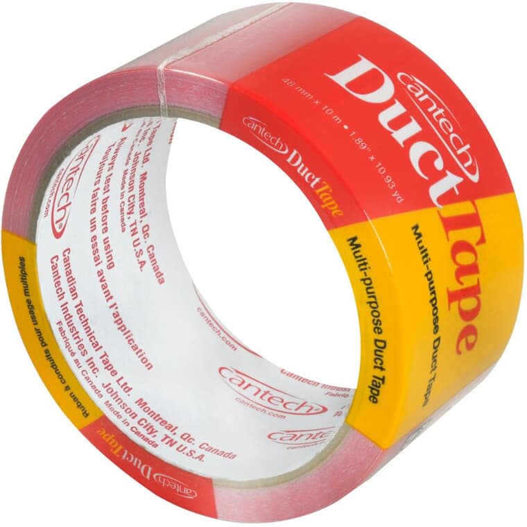 Duct Tape - 48 mm x 10 m, Red