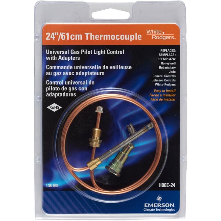 24" Gas Thermocouple