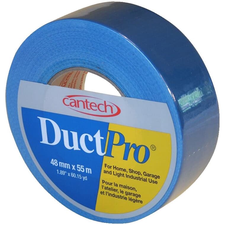 Cloth Duct Tape - 48 mm x 55 m, Blue