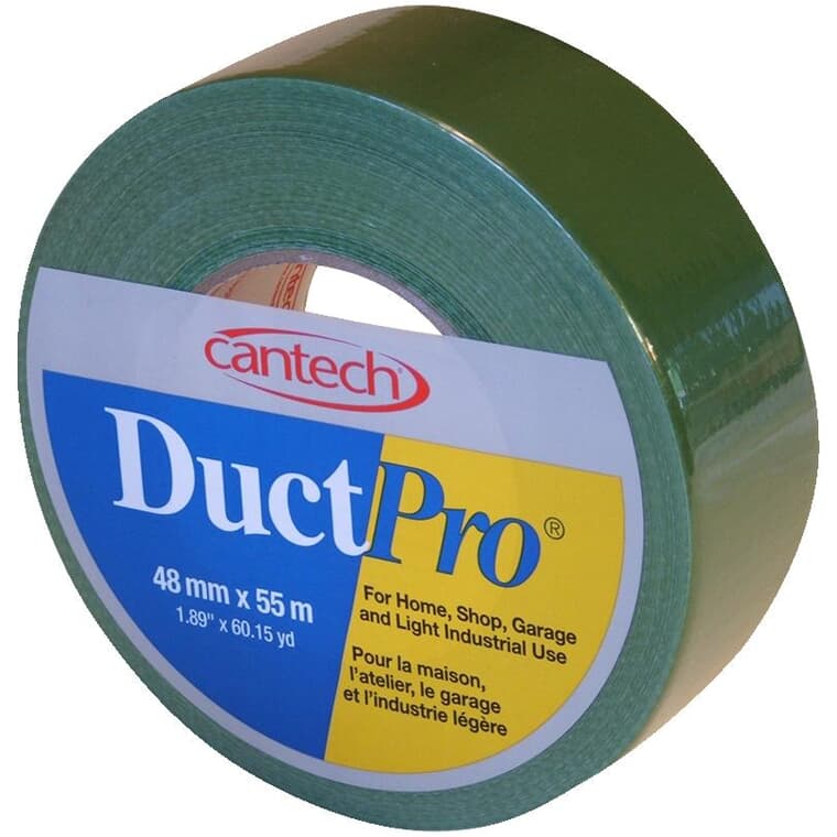Cloth Duct Tape - 48 mm x 55 m, Green