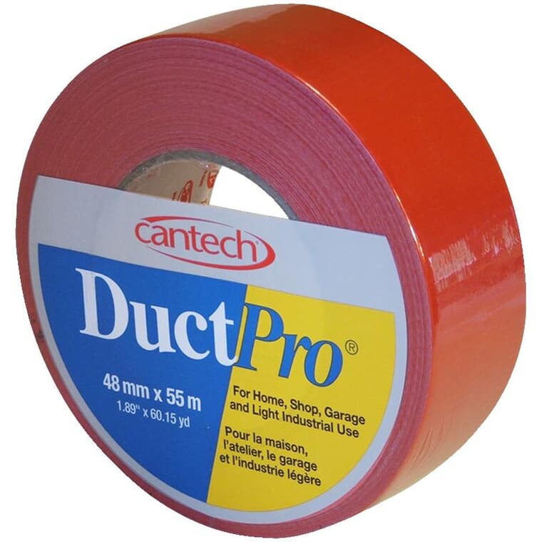 Cloth Duct Tape - 48 mm x 55 m, Red