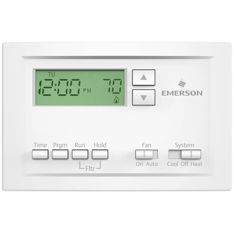 Thermostat programmable à une étape, horaire 5-1-1