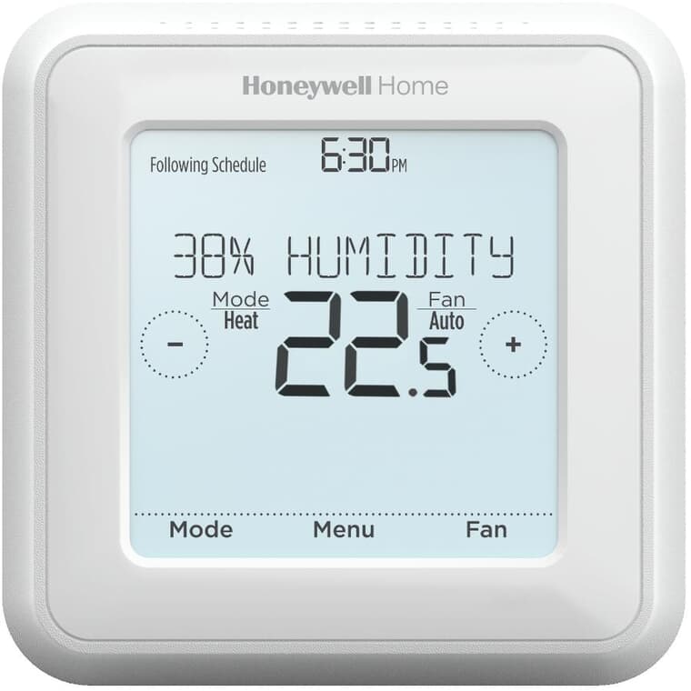 Touchscreen Programmable Thermostat - With 7 Day Scheduling