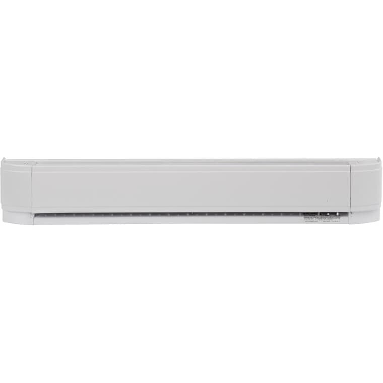 Convection Baseboard Heater - 240V, 1500W, White
