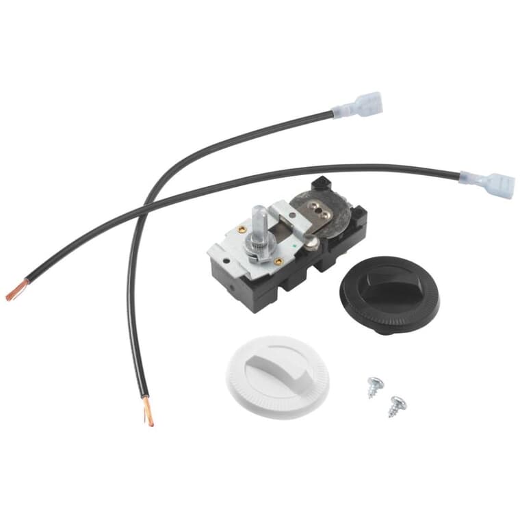 Single Pole 15 Amp Thermostat Kit - for Duch Under Cabinet Electric Heaters