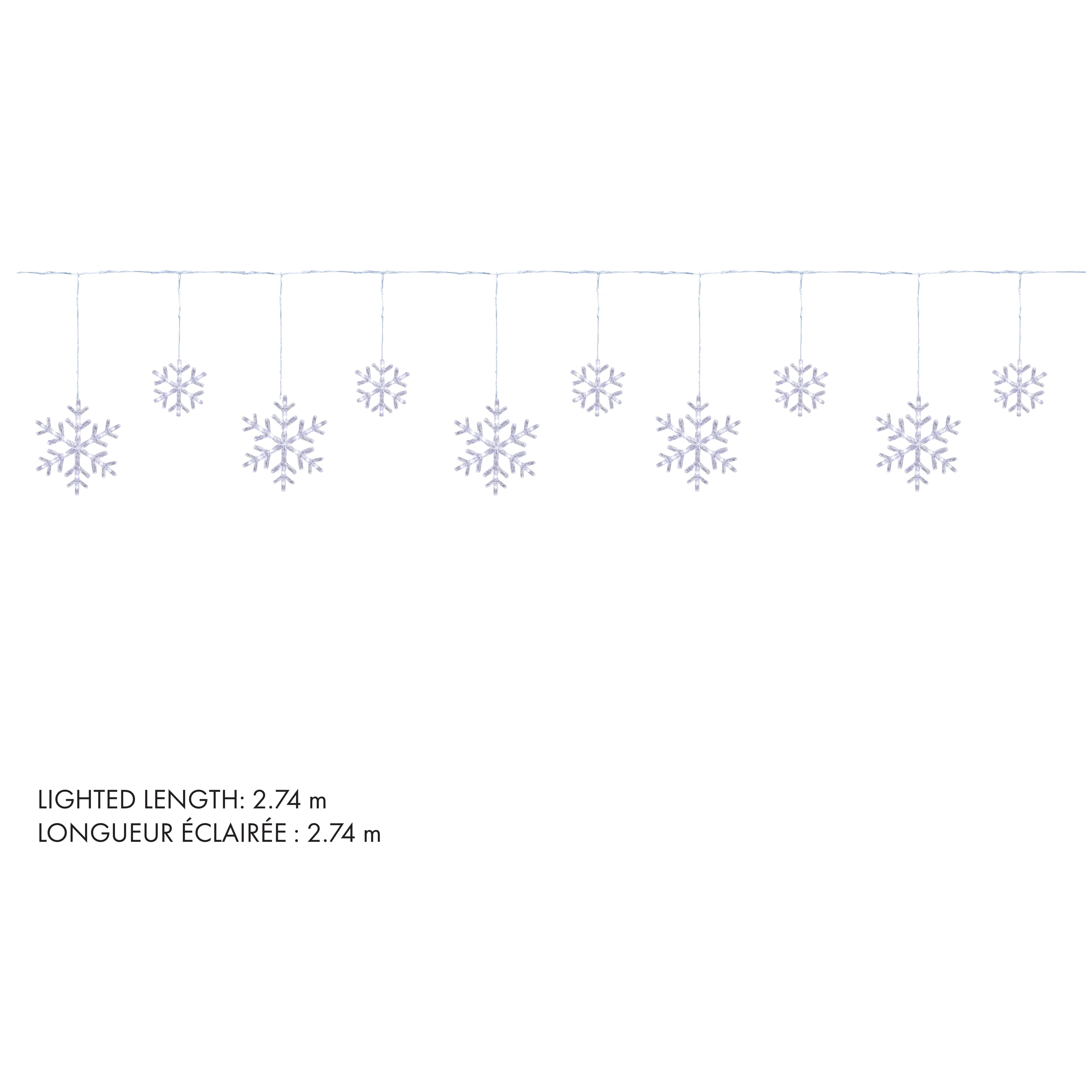 Danson Decor LED Snowflake Light Set