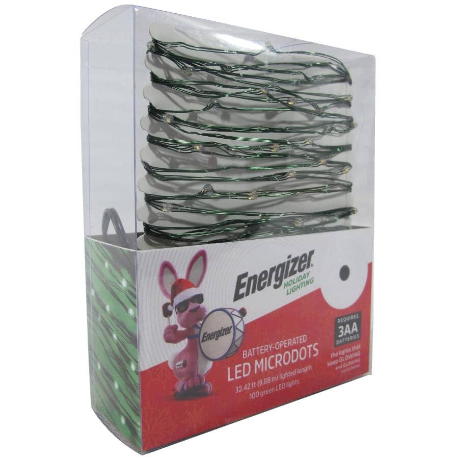 ENERGIZER 100 LED Green Mircodot Light Set | Home Hardware