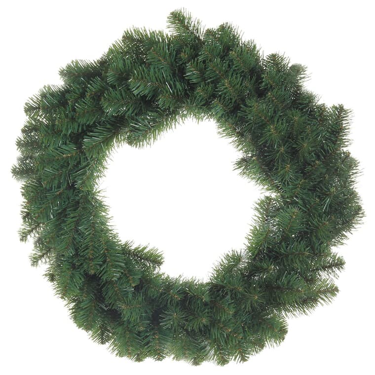 24" 160 Tip PVC Pine Wreath