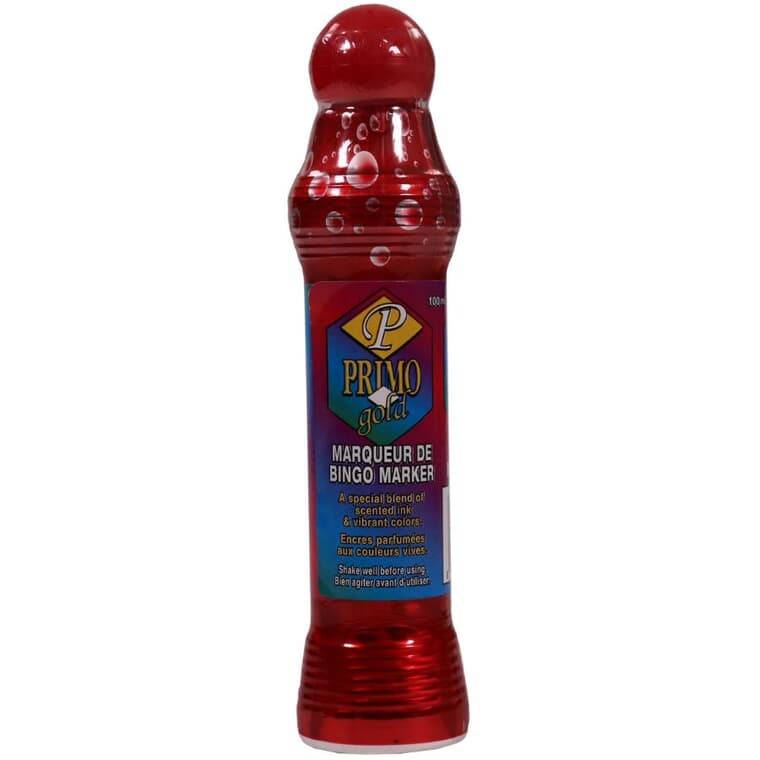 Metallic Red Bingo Dabber - 100 ml