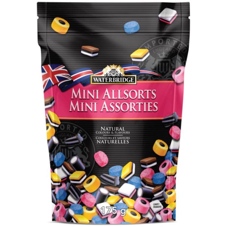 Bonbons à la réglisse Mini Allsorts, 175 g