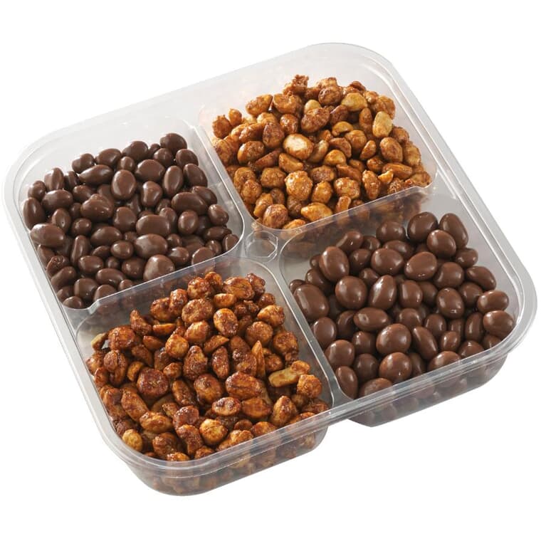 Assorted Snacks 4 Pocket Party Tray - 650 g