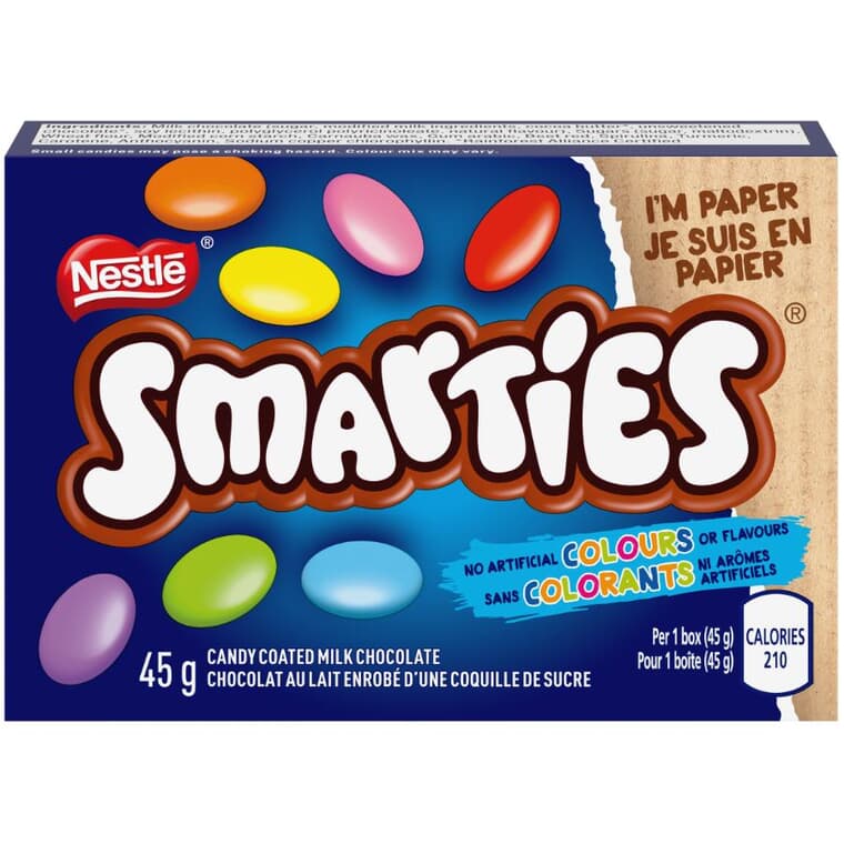 Bonbons Smarties, 45 g