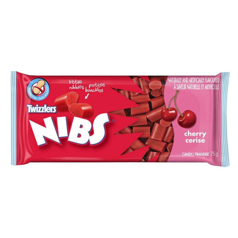 Twizzlers Nibs Licorice - Cherry 75 g
