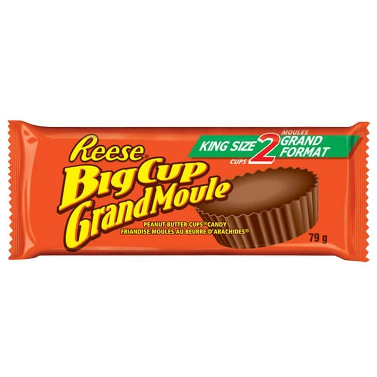 Big Cup Peanut Butter Chocolate Bar - 79 g