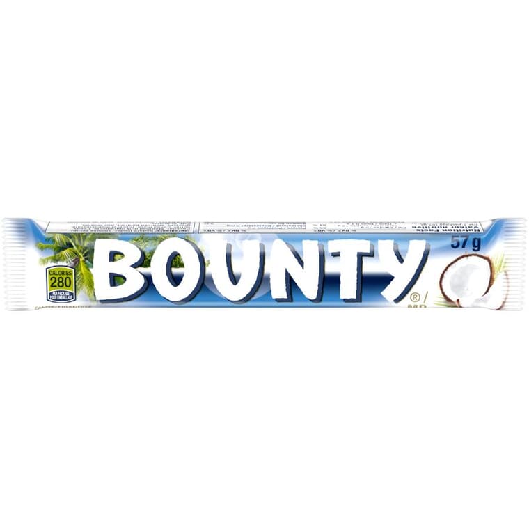 Barre de chocolat Bounty, 57 g