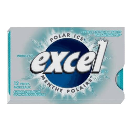 Excel Winterfresh Mints, 8 × 34 g