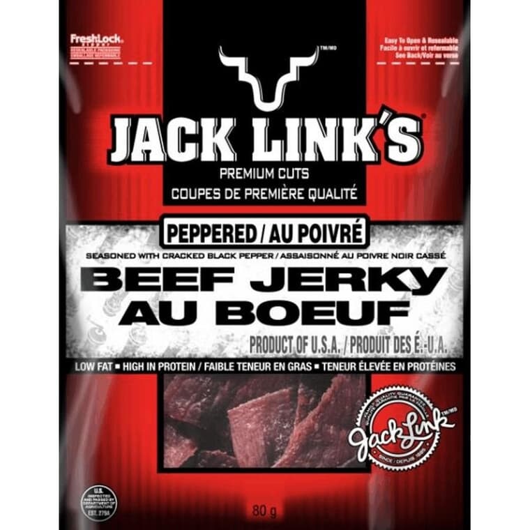 Peppered Beef Jerky - 80 g