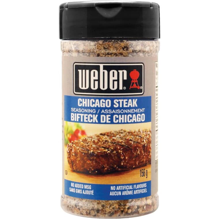 Assaisonnement à saupoudrer pour steak de Chicago, 156 g