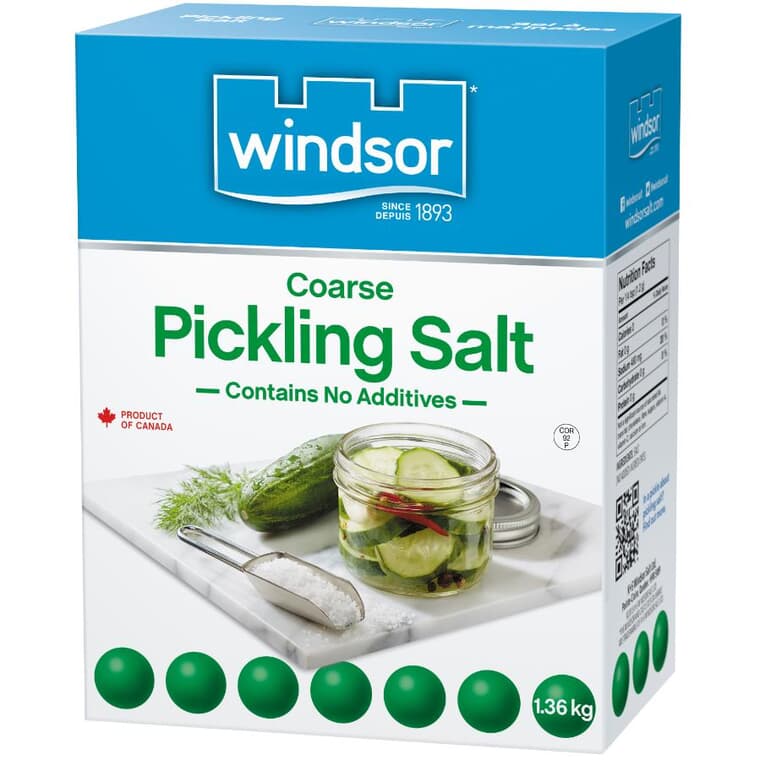 Coarse Pickling Salt - 1.36 kg